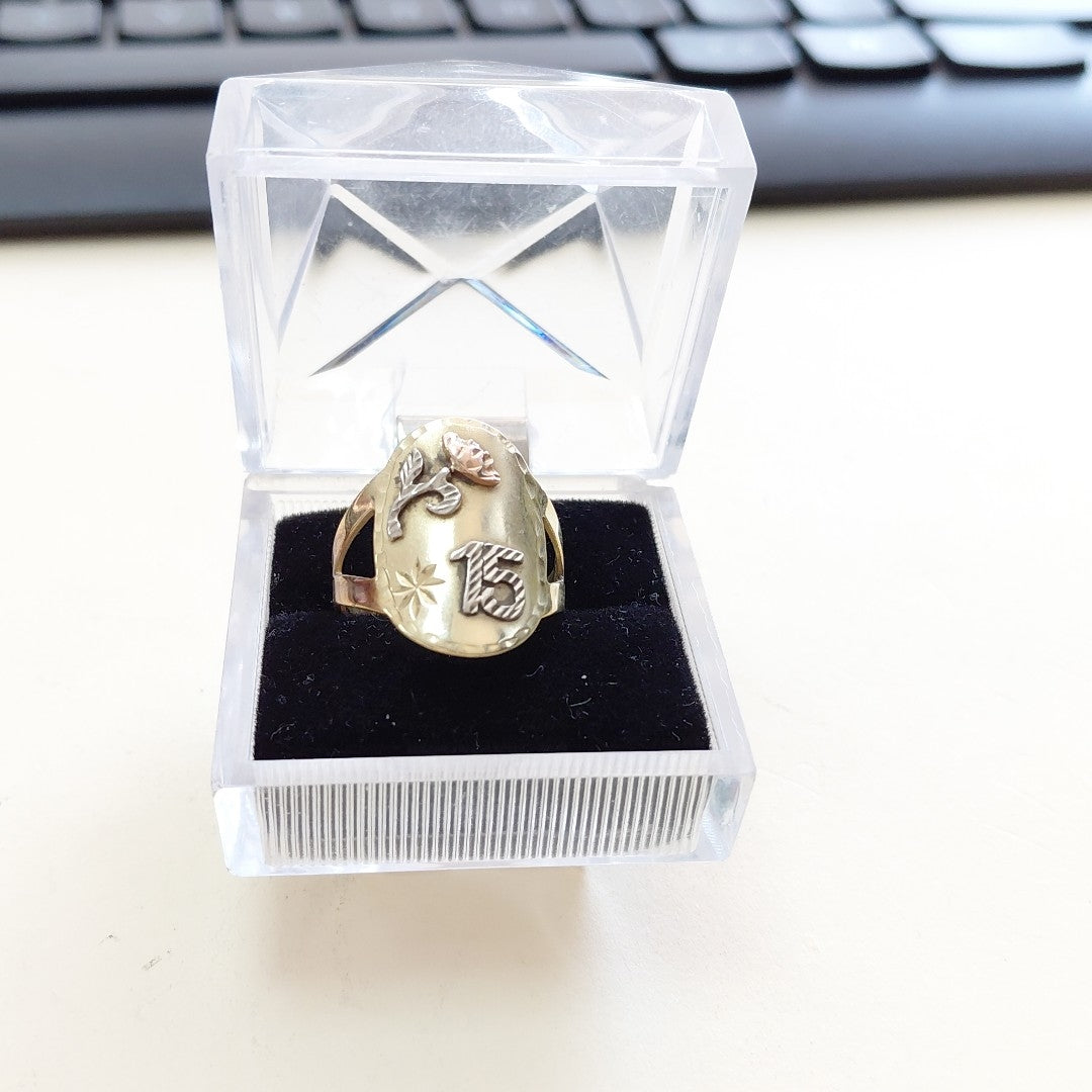 ANILLITO ORO 14 K 3.6 GRMS (SEMINUEVO)