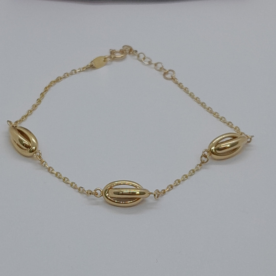 PULSERAS DAMA ORO 14K 3 (NUEVO)