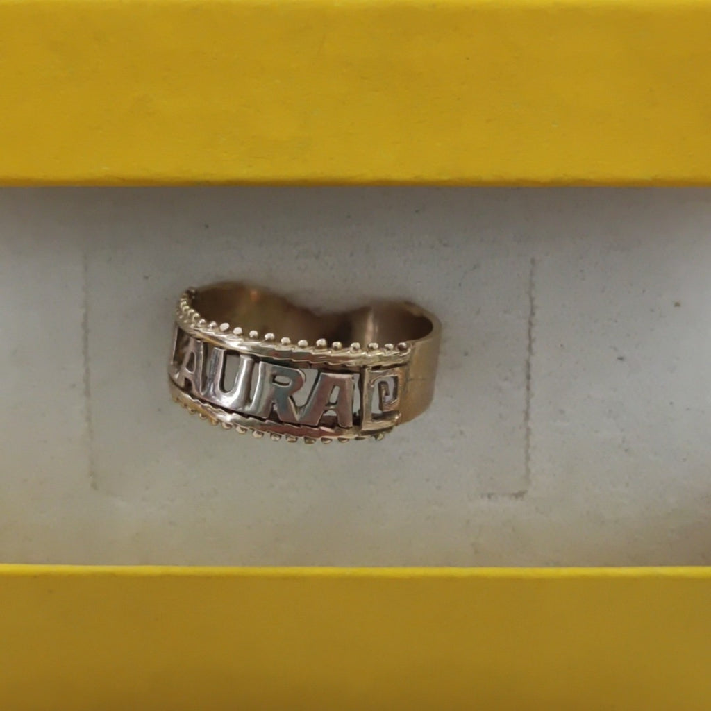 ANILLO ORO 10 K 3.8 GRMS (SEMINUEVO)
