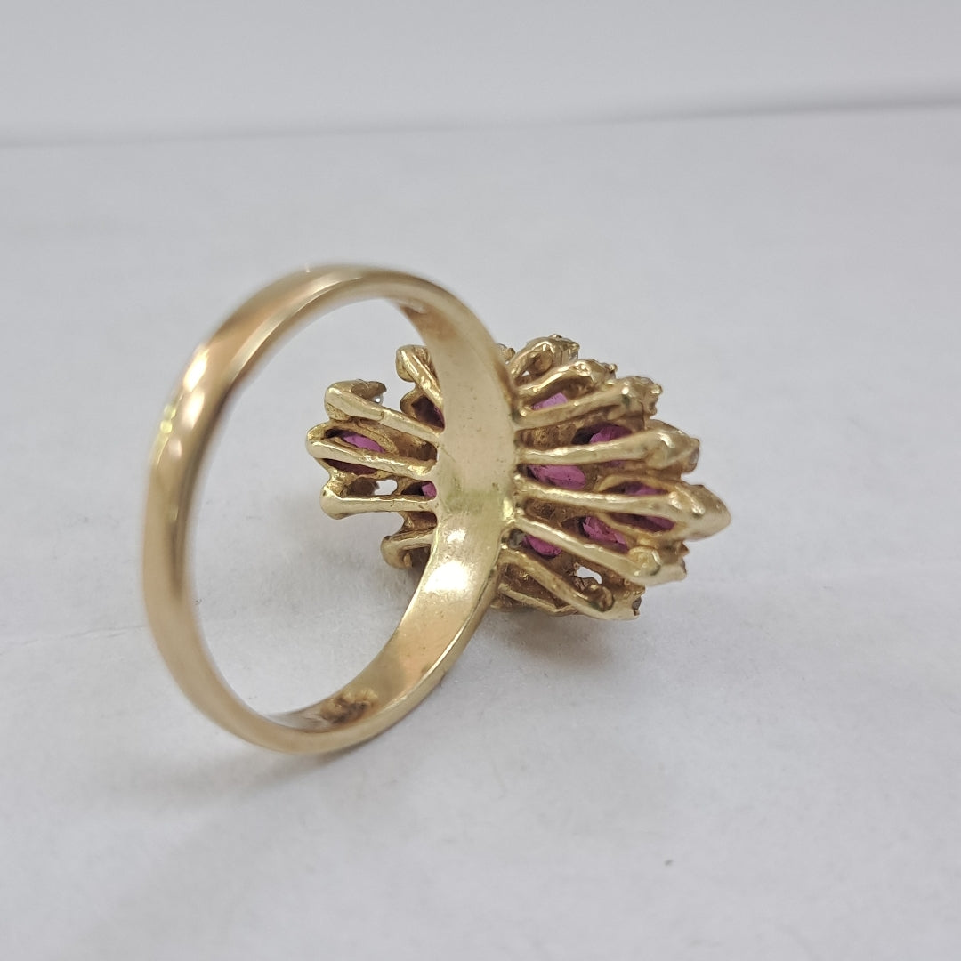 ANILLO ORO 14 K 5.9 GRMS (SEMINUEVO)