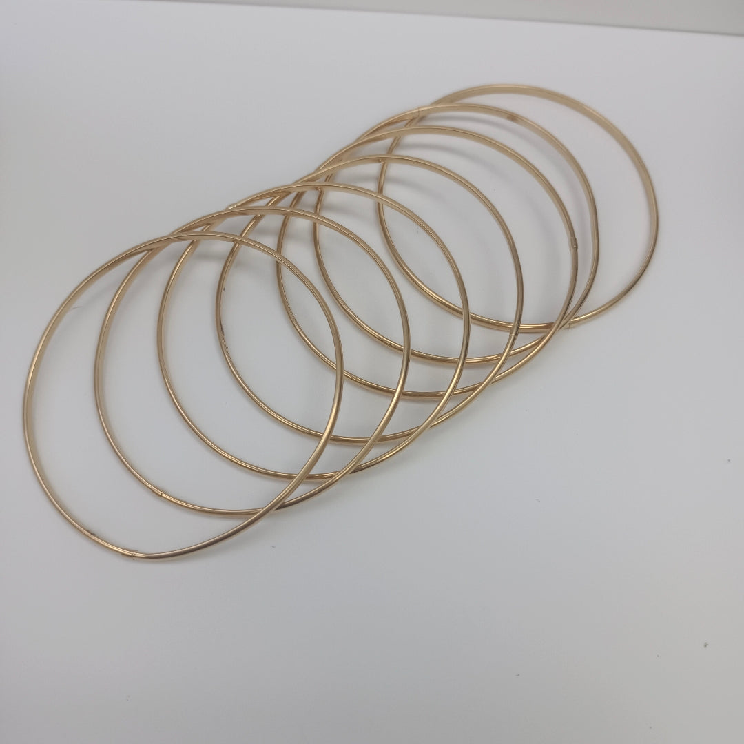 SEMANARIO DE PULSERAS ORO 14 K 17.8 GRMS (SEMINUEVO)