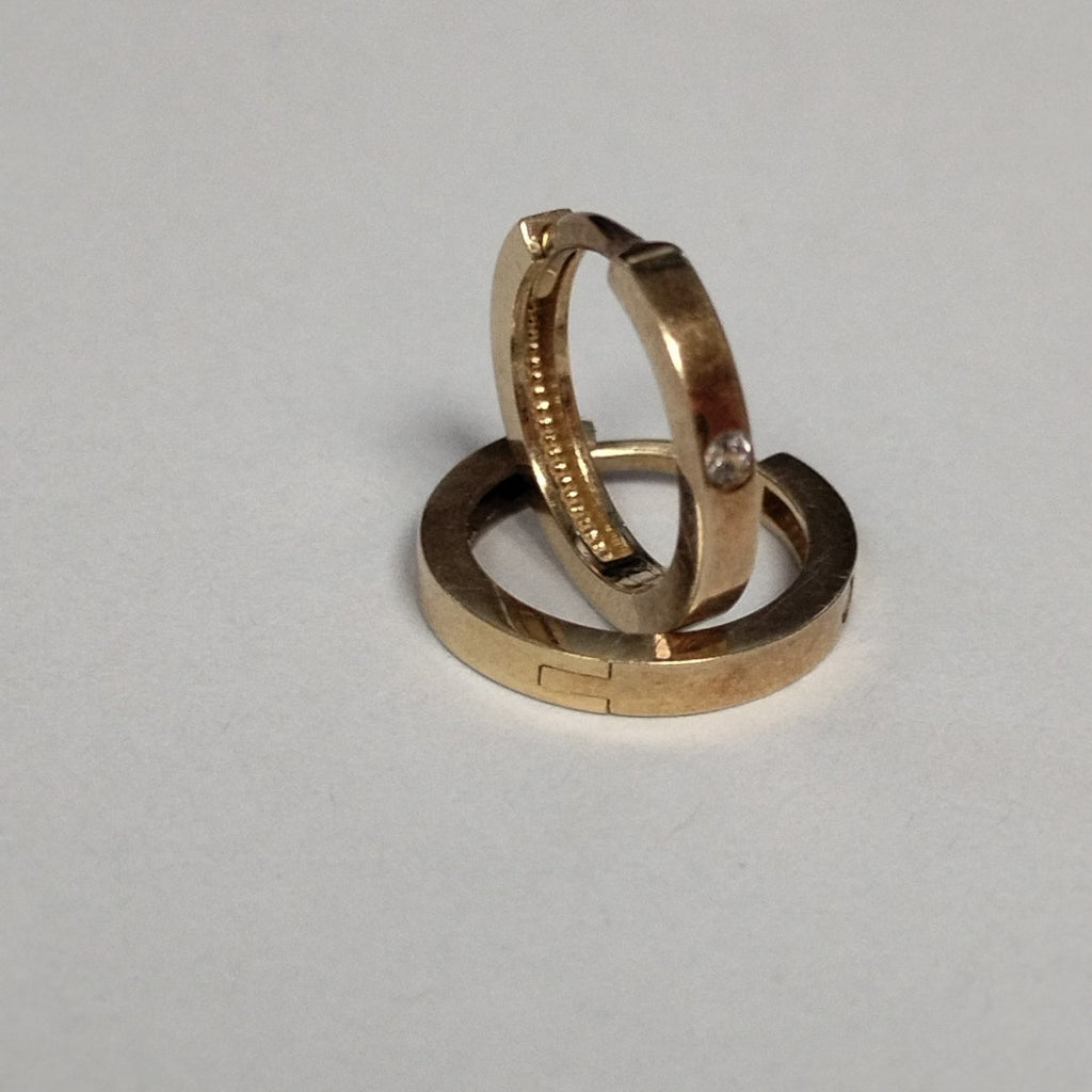ARRACADAS PAR ORO 10 K 1,50 GRMS (SEMINUEVO)