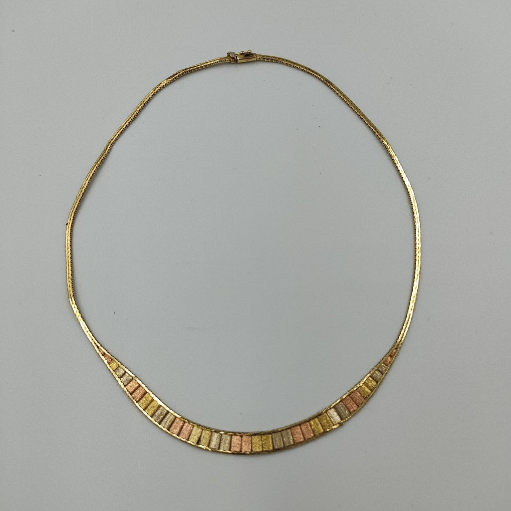 GARGANTILLA ORO,ORO COMBINADO 14 K 11,80 GRMS (SEMINUEVO)
