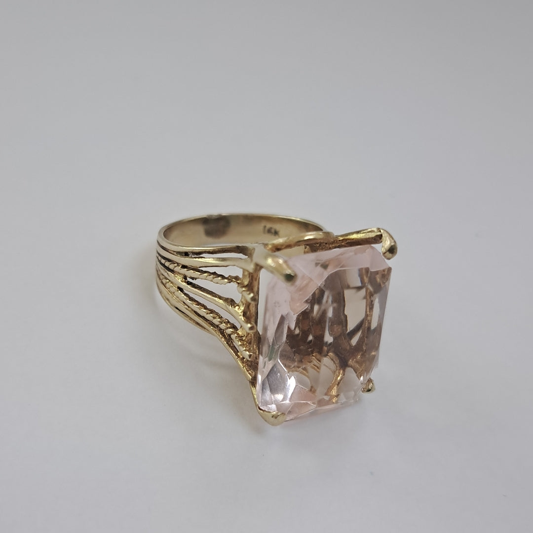 ANILLO ORO 14 K 8.6 GRMS (SEMINUEVO)