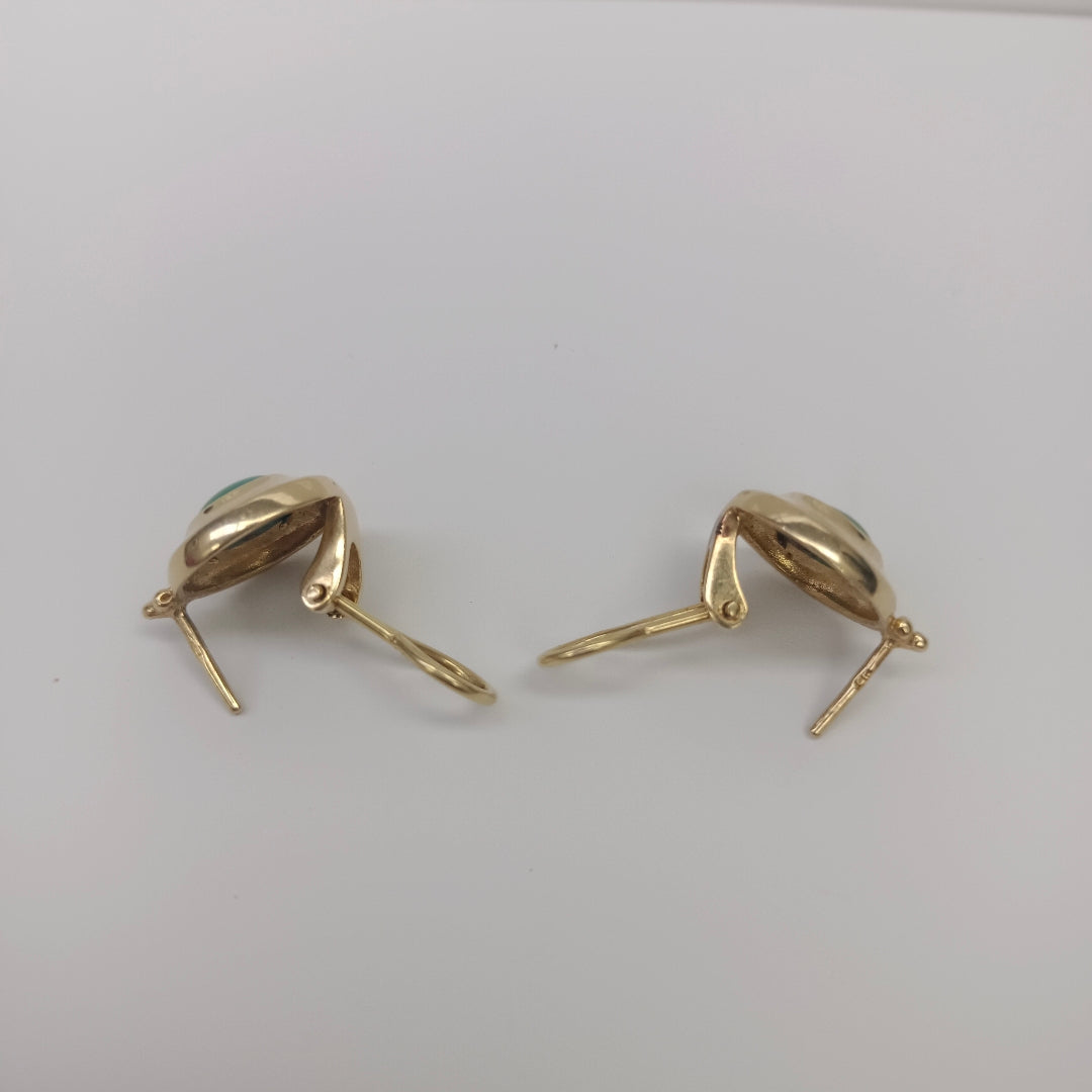 ARETES PAR ORO 14 K 6.3 GRMS (SEMINUEVO)