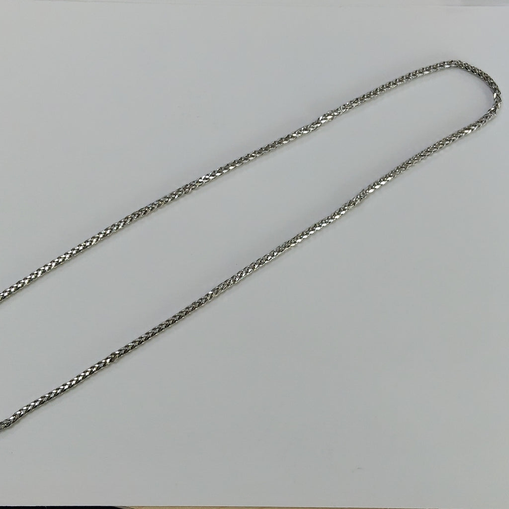 CADENA ORO, ORO BLANCO 14 K 11.7 GRMS (SEMINUEVO)
