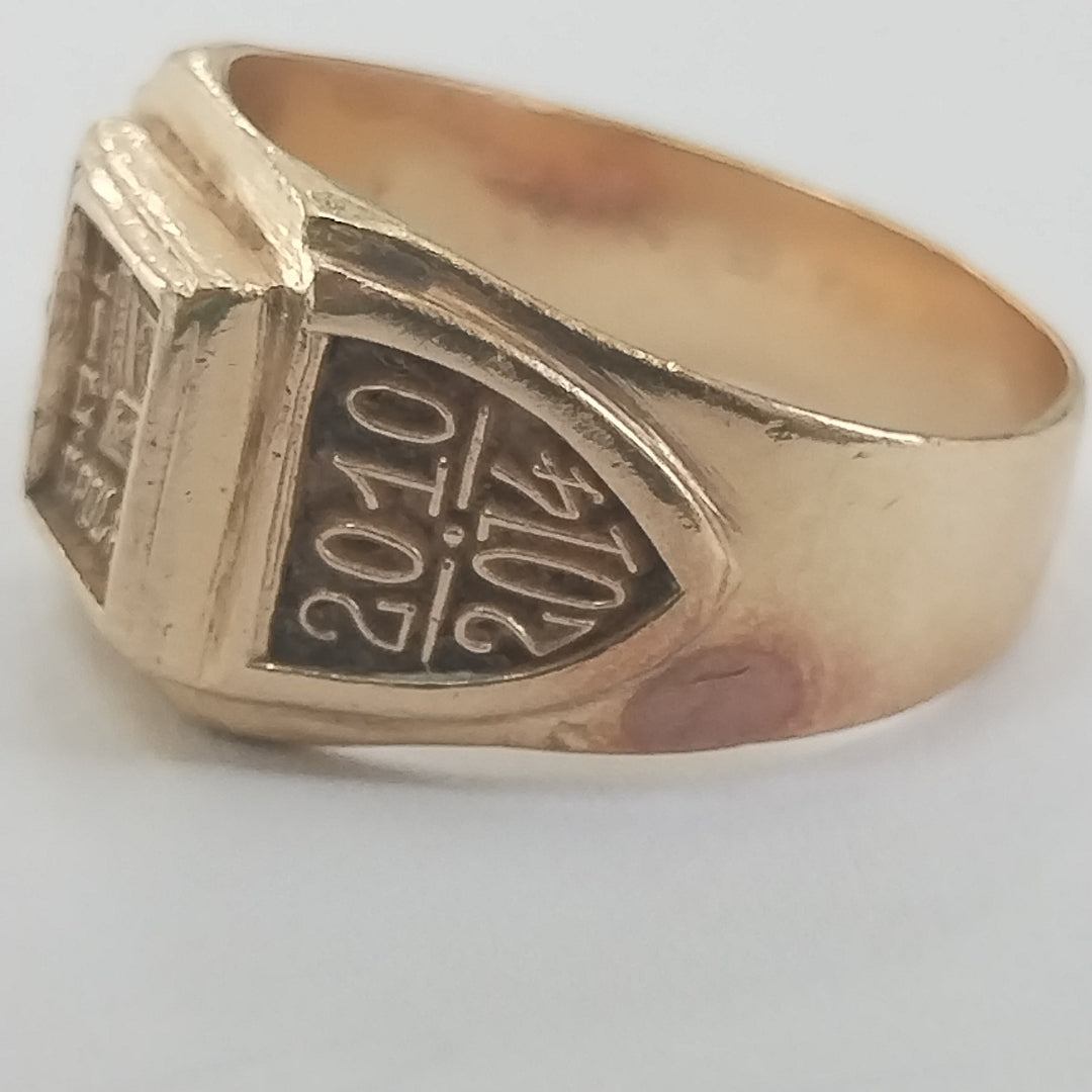 ANILLO DE GRADUACIÓN ORO 10 K 8 GRMS (SEMINUEVO)