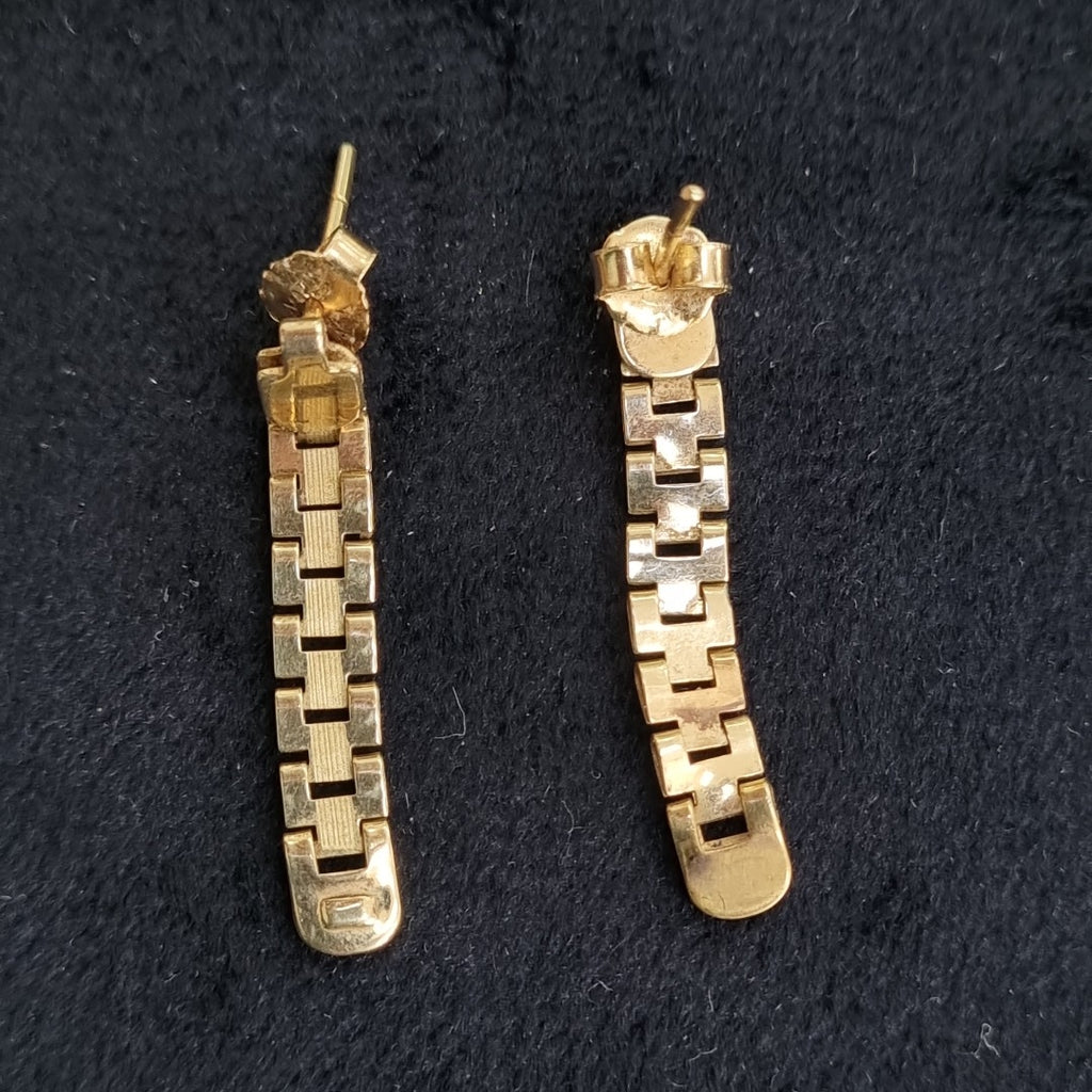 ARETES PAR ORO 14 K 1.6 GRMS (SEMINUEVO)