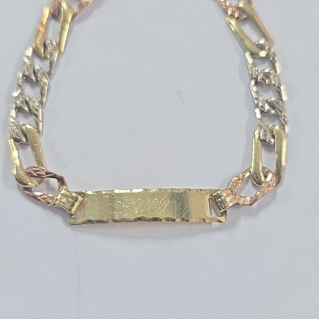ESCLAVA ORO 14 K 2.7 GRMS (SEMINUEVO)