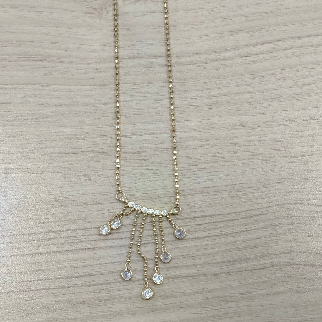 GARGANTILLA ORO 14 K 8.9 GRMS (SEMINUEVO)