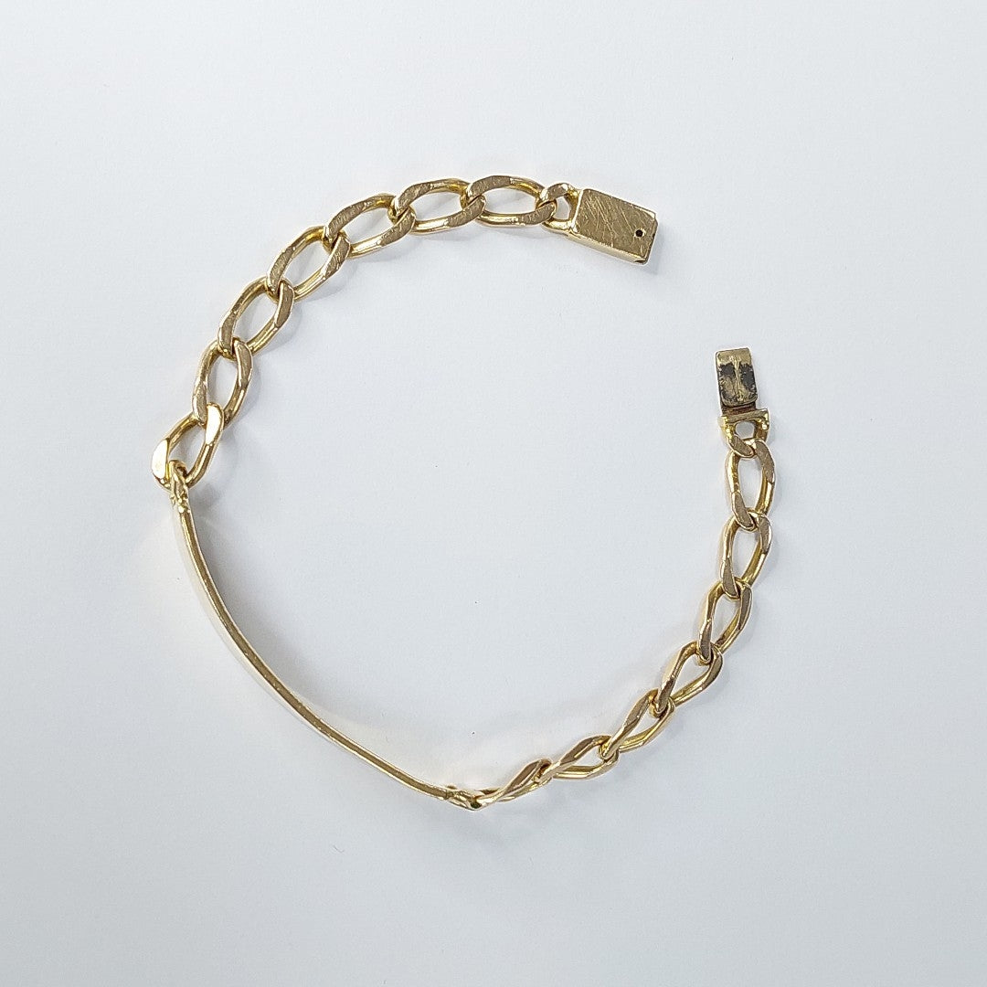 ESCLAVA ORO 14 K 21.5 GRMS (SEMINUEVO)
