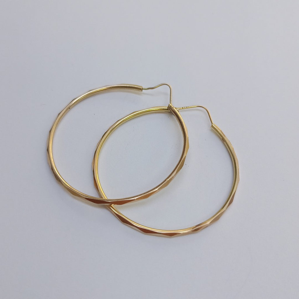 ARRACADAS PAR ORO 14 K 3.8 GRMS (SEMINUEVO)