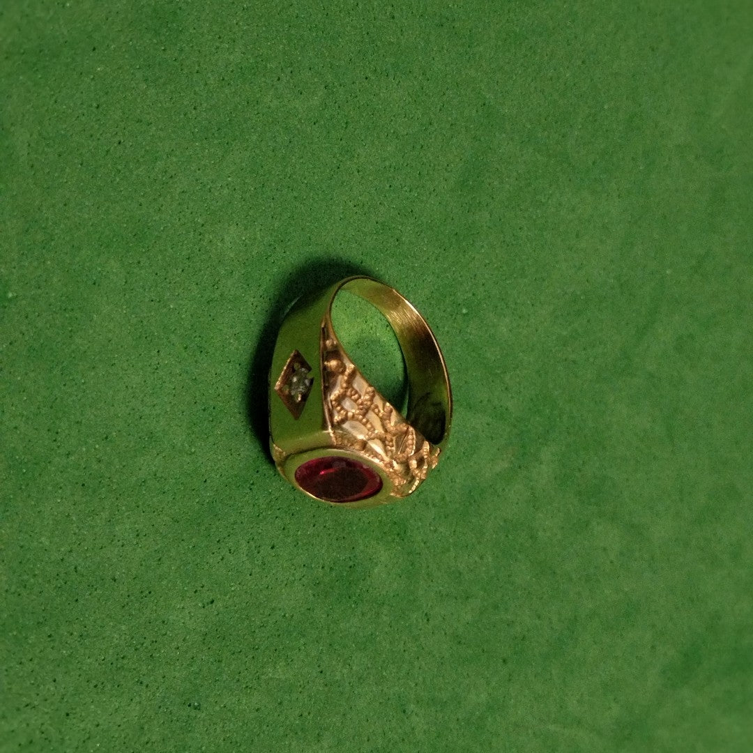 ANILLO ORO 14 K 8 GRMS (SEMINUEVO)