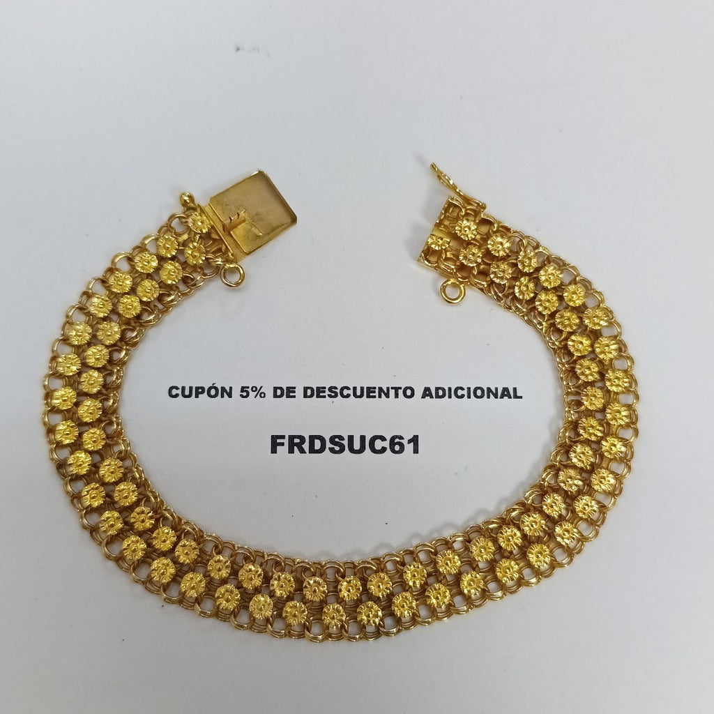 PULSERA ORO 8 K 16 GRMS (SEMINUEVO)