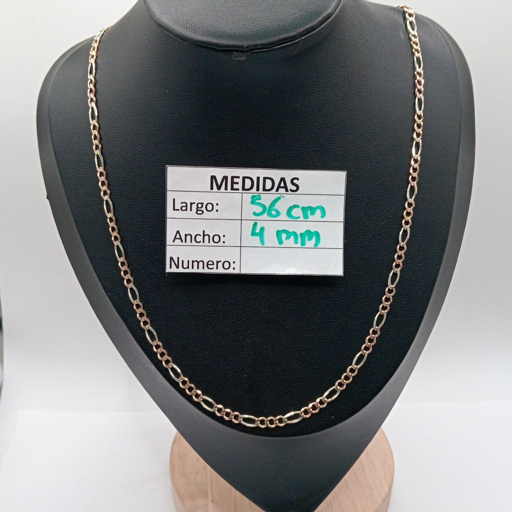 CADENA ORO, ORO COMBINADO 10 K 8.1 GRMS (SEMINUEVO)