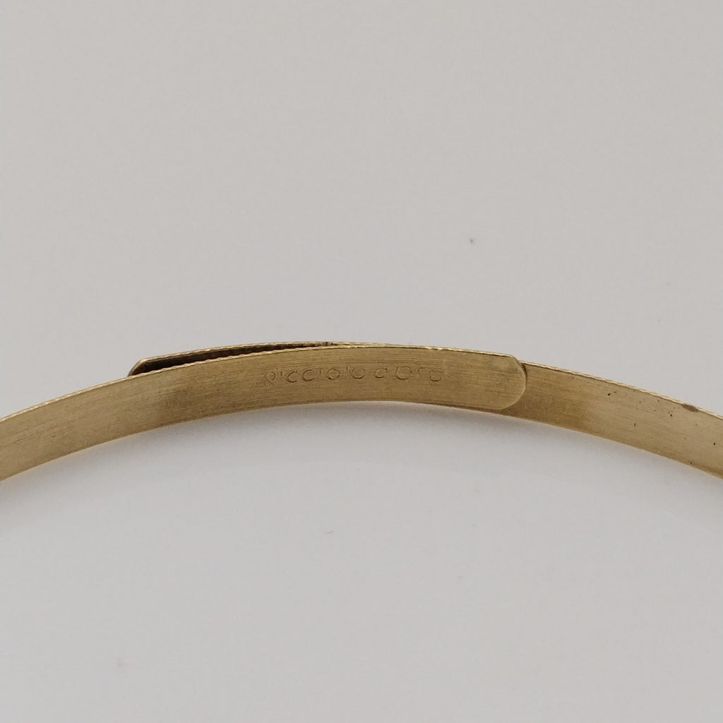 PULSERA RIGIDA ORO 18 K 6.9 GRMS (SEMINUEVO)