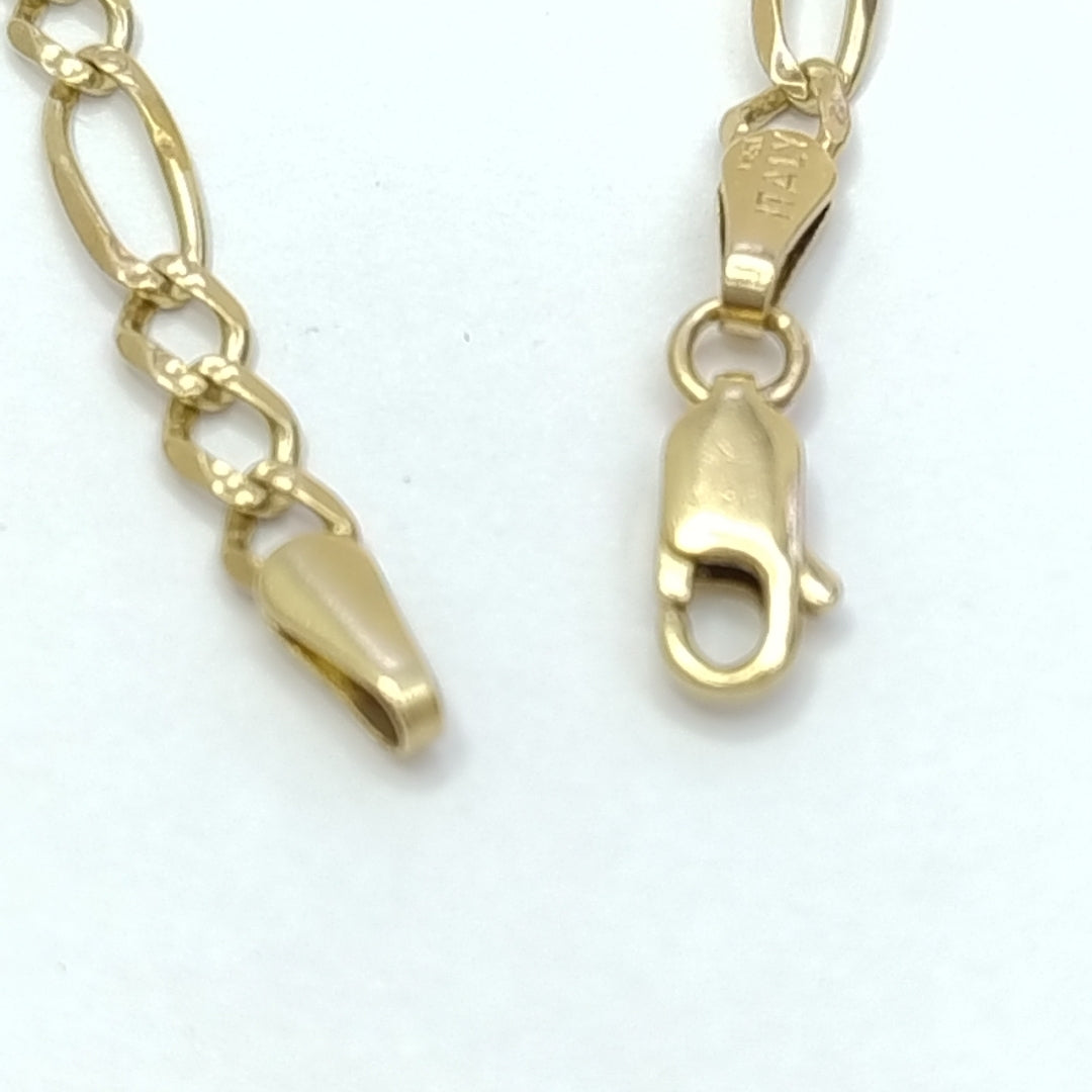 PULSERA ORO,RODIADO 14 K 4,20 GRMS (SEMINUEVO)