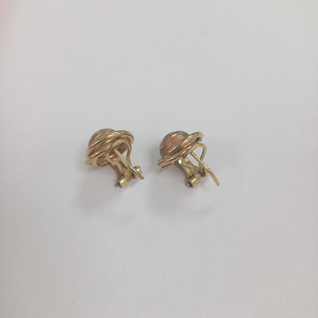 ARETES PAR ORO 10 K 4.4 GRMS (SEMINUEVO)