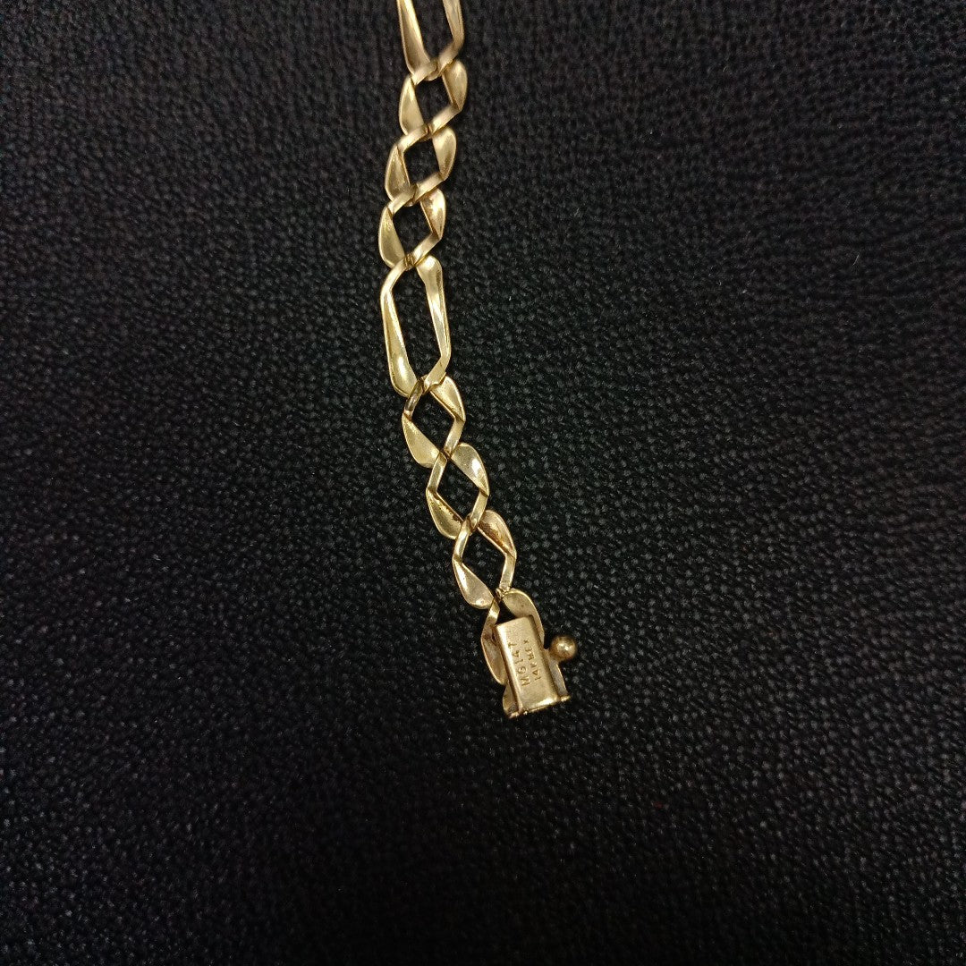 PULSERA ORO 14 K 6.7 GRMS (SEMINUEVO)