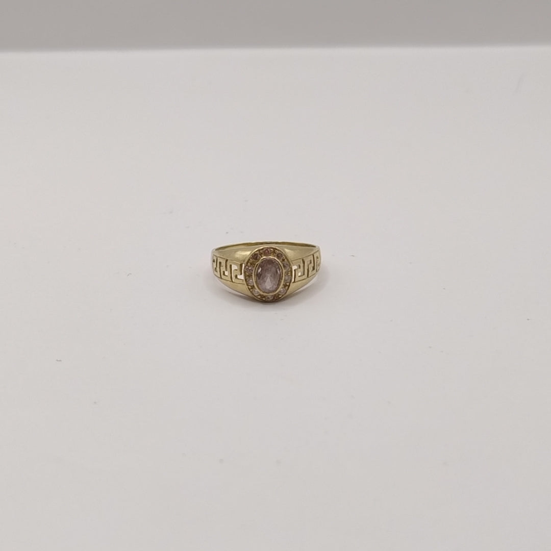 ANILLO ORO 10 K 3.7 GRMS (SEMINUEVO)