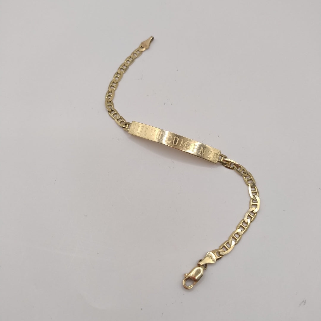 ESCLAVA ORO 10 K 7.2 GRMS (SEMINUEVO)