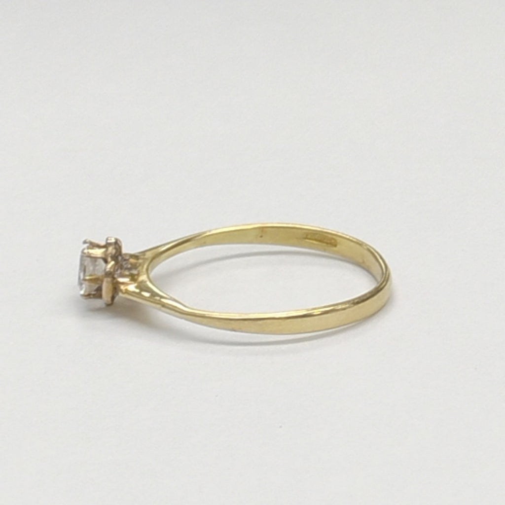 SOLITARIO ORO 14 K 1.3 GRMS (SEMINUEVO)