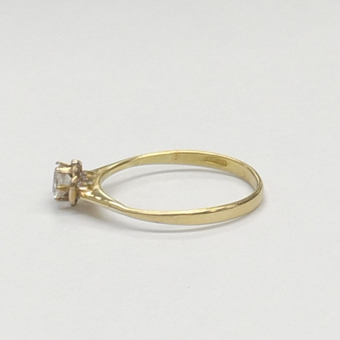 SOLITARIO ORO 14 K 1.3 GRMS (SEMINUEVO)