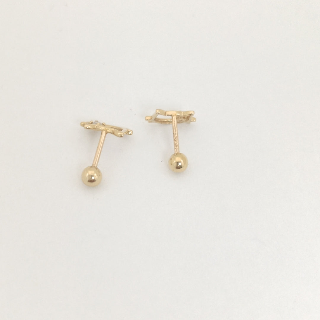 BROQUELES PAR ORO 14 K 0.7 GRMS (SEMINUEVO)