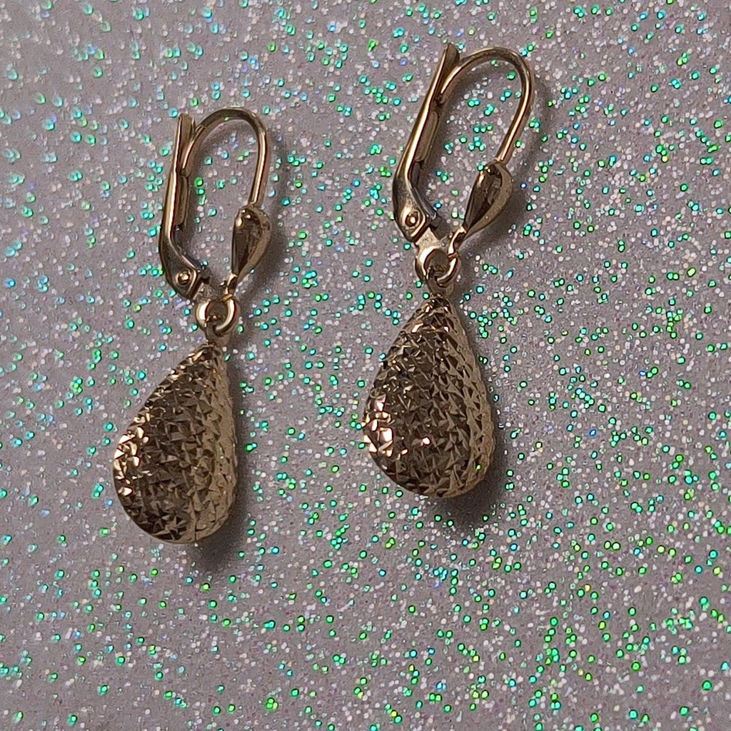 ARETES PAR ORO 14 K 2 GRMS (SEMINUEVO)