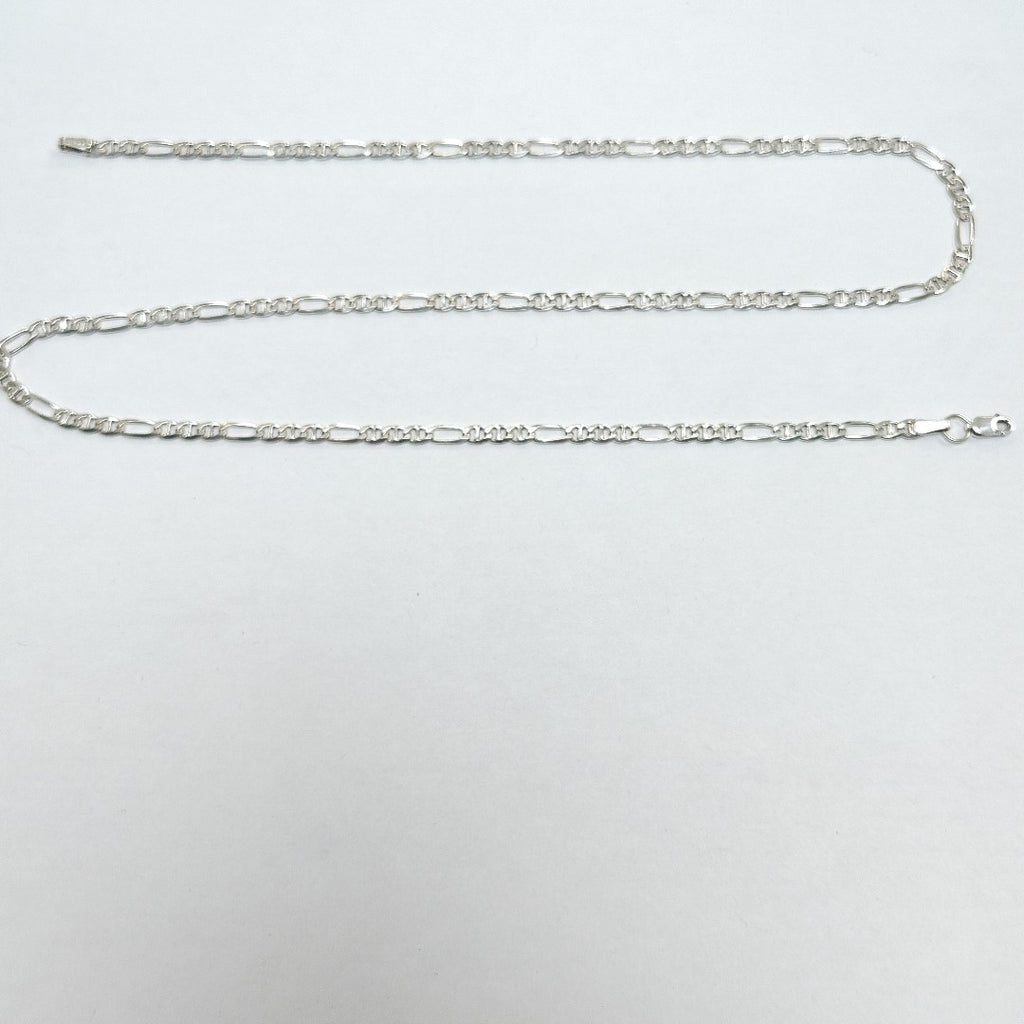 CADENA TEJIDO MARINERO PLATA .925 55 CM 7.9 GR (NUEVO)