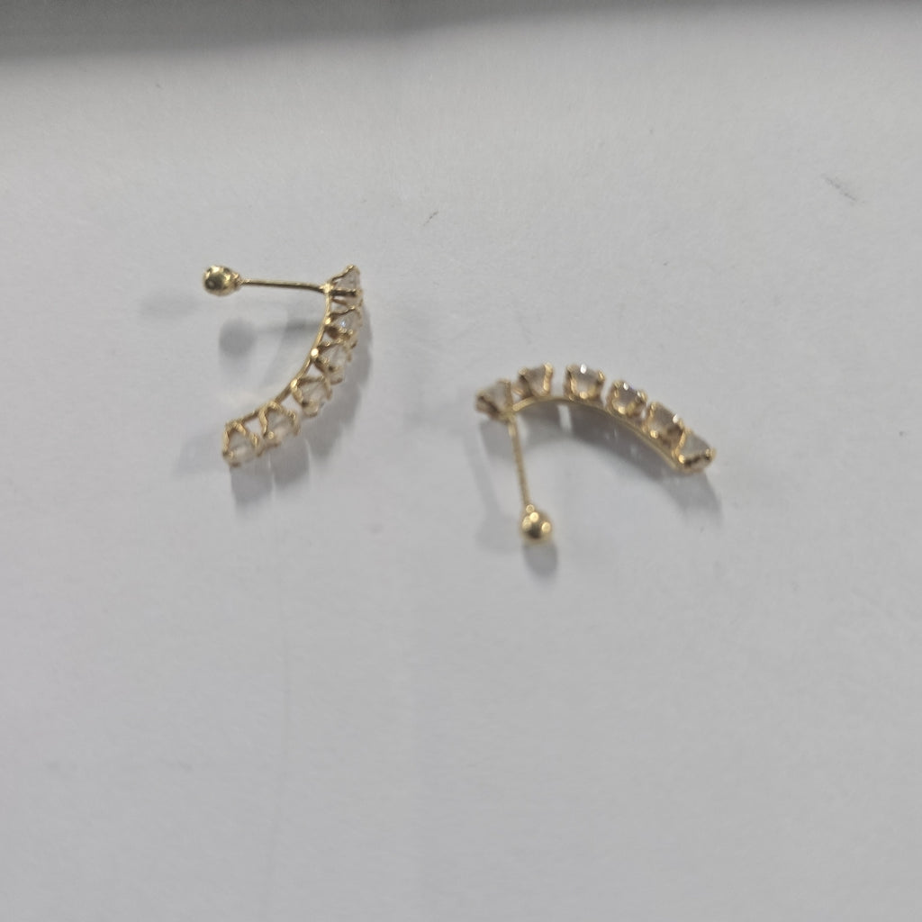 ARETES PAR ORO 10 K 0.8 GRMS (SEMINUEVO)