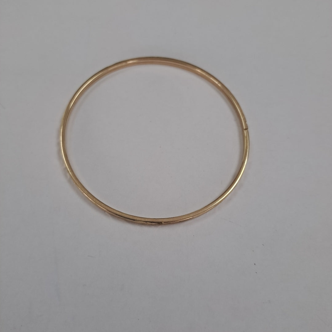 PULSERA RIGIDA ORO 10 K 4.3 GRMS (SEMINUEVO)