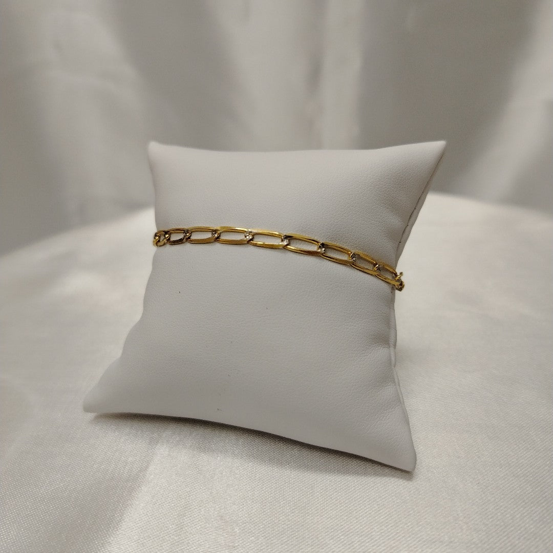 PULSERA TEJIDO ESLABONES 3.9G 18 CM (NUEVO)