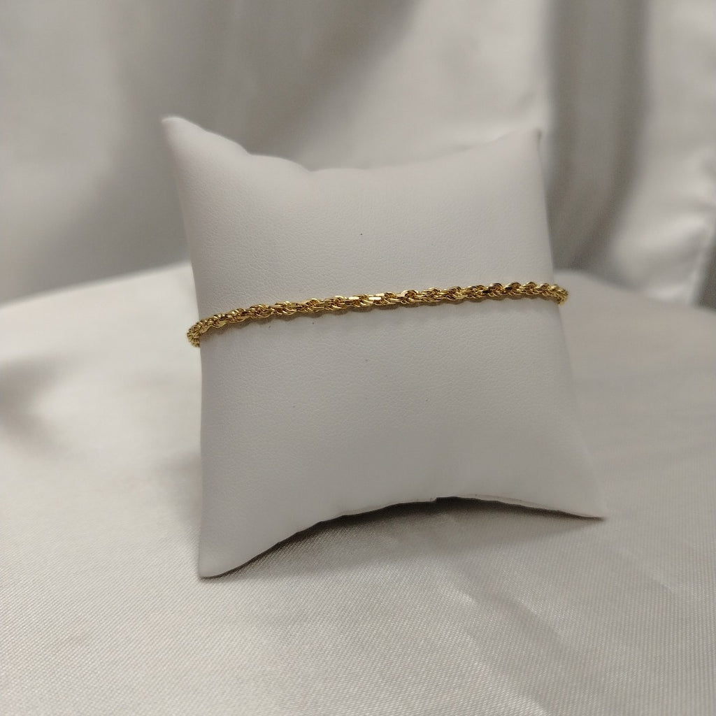 PULSERA TEJIDO TORZAL 4.4G 21 CM (NUEVO)