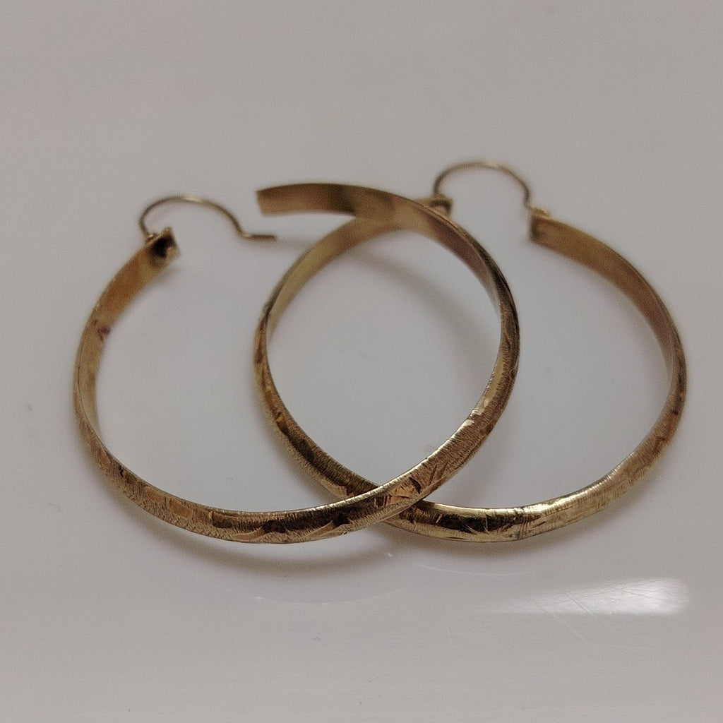 ARRACADAS PAR ORO 10 K 3.4 GRMS (SEMINUEVO)
