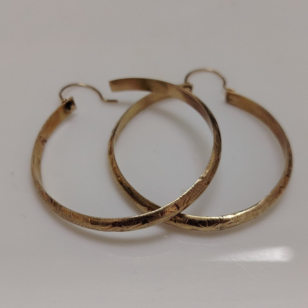 ARRACADAS PAR ORO 10 K 3.4 GRMS (SEMINUEVO)