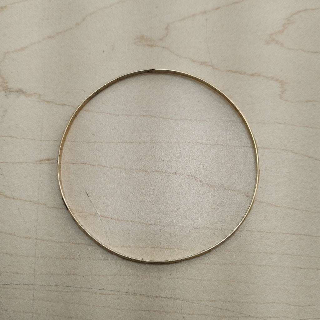 PULSERA RIGIDA ORO 14 K 3,40 GRMS (SEMINUEVO)