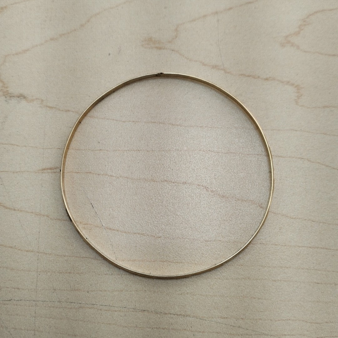 PULSERA RIGIDA ORO 14 K 3,40 GRMS (SEMINUEVO)