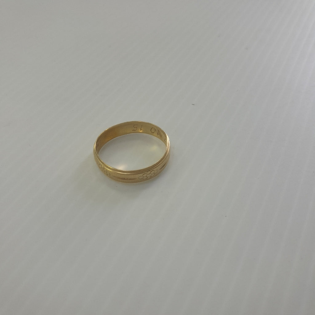 ARGOLLA ORO 10 K 1 GRMS (SEMINUEVO)