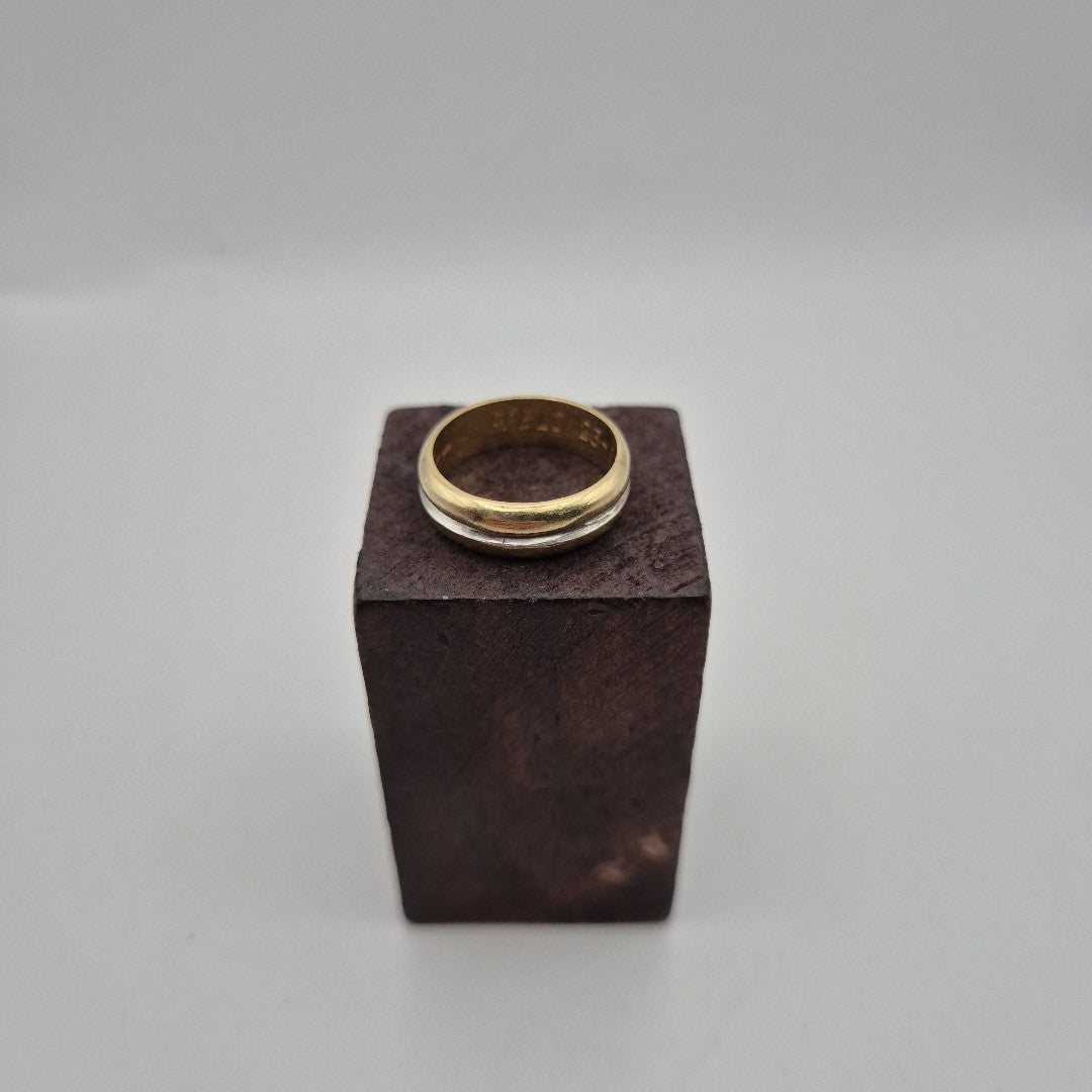 ARGOLLA ORO 14 K 4.6 GRMS (SEMINUEVO)