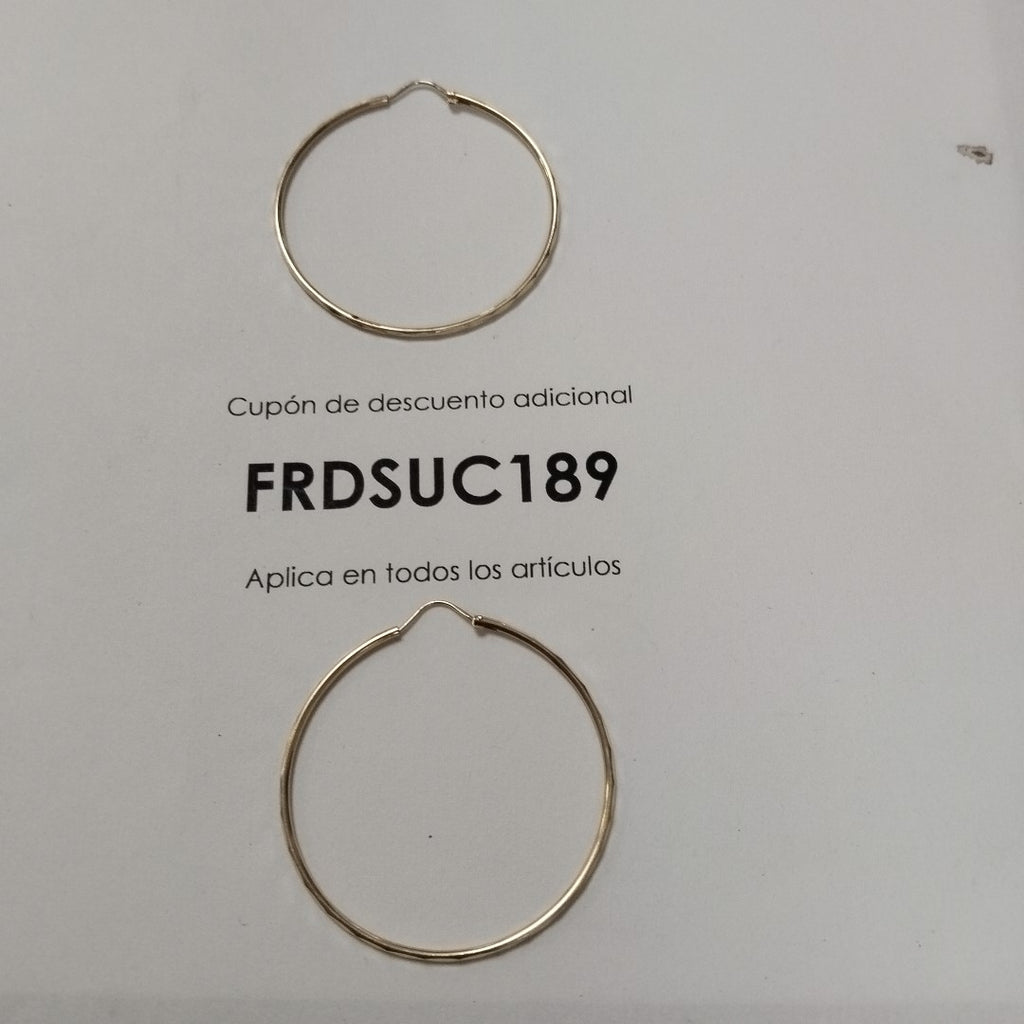ARRACADAS PAR ORO 10 K 2.2 GRMS (SEMINUEVO)