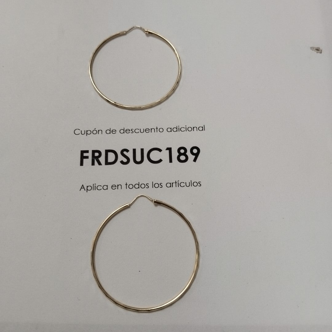 ARRACADAS PAR ORO 10 K 2.2 GRMS (SEMINUEVO)