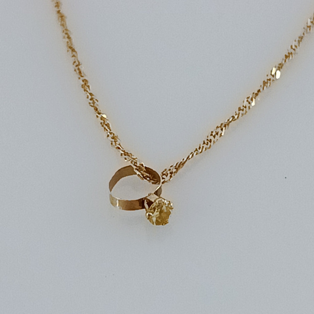 CADENA ORO 14 K 0,90 GRMS (SEMINUEVO)
