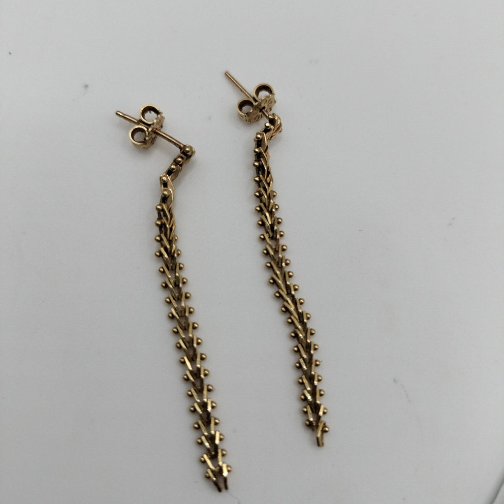 BROQUELES PAR ORO 14 K 2.2 GRMS (SEMINUEVO)