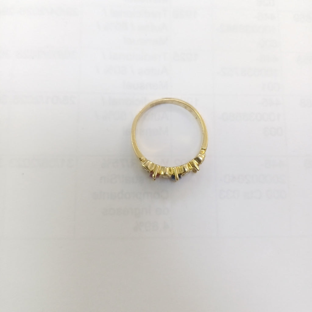 ANILLITO ORO 14 K 3,00 GRMS (SEMINUEVO)