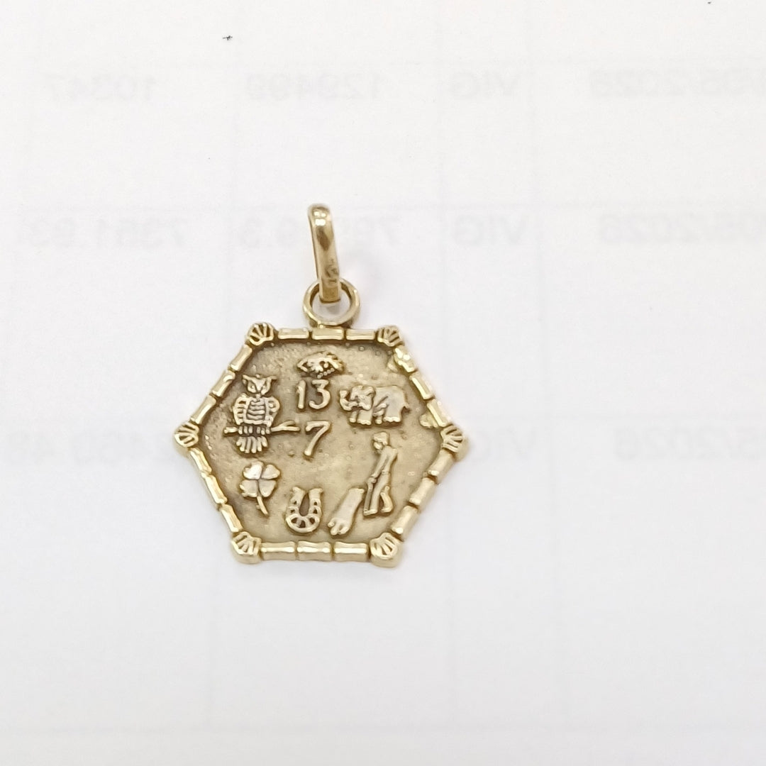 DIJE ORO 14 K 2,60 GRMS (SEMINUEVO)