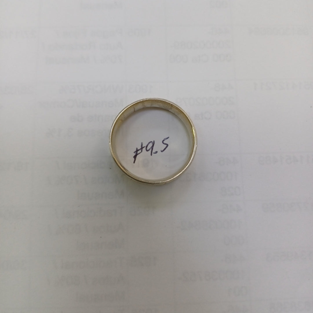 ARGOLLA ORO BLANCO 14 K 5,80 GRMS (SEMINUEVO)
