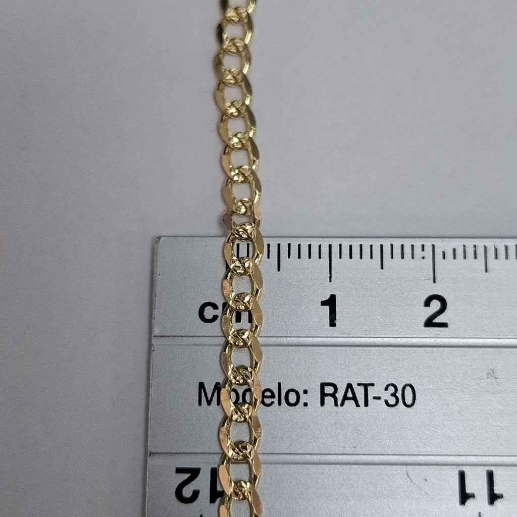 CADENAS BARBADA ORO 14K 55 CM 13.1 GR (NUEVO)
