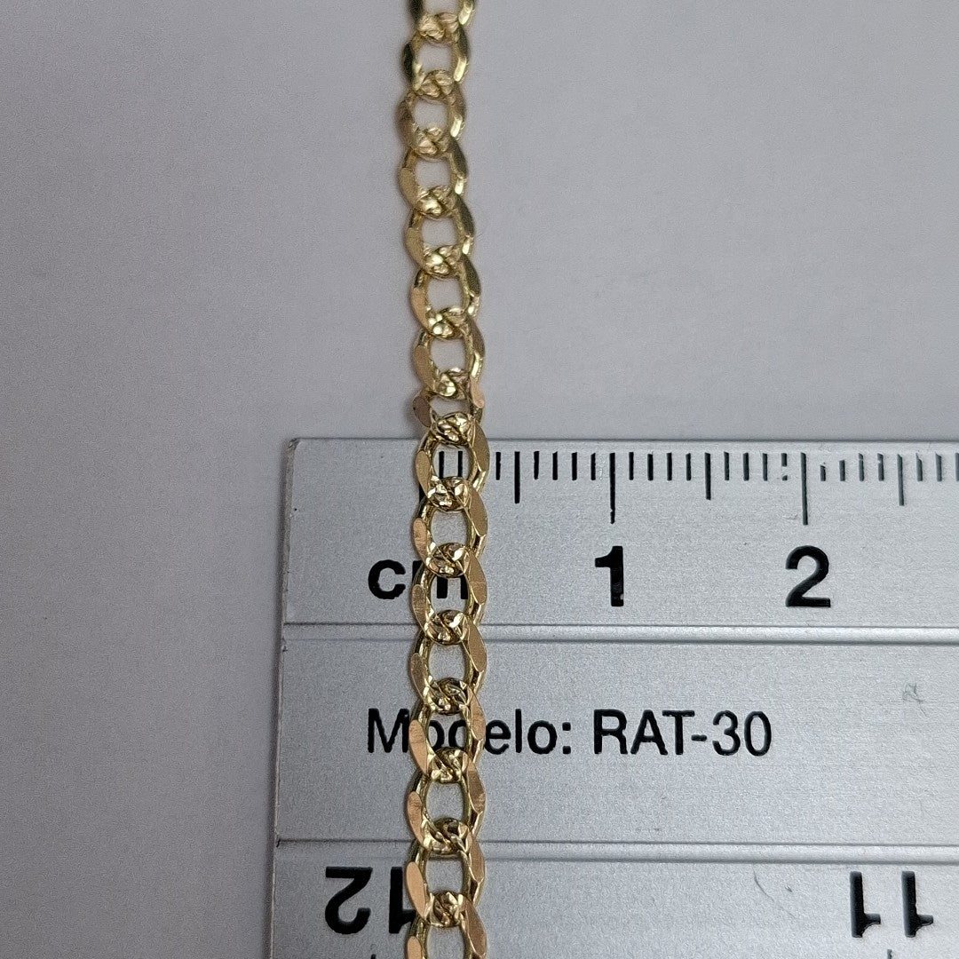 CADENAS BARBADA ORO 14K 55 CM 13.1 GR (NUEVO)