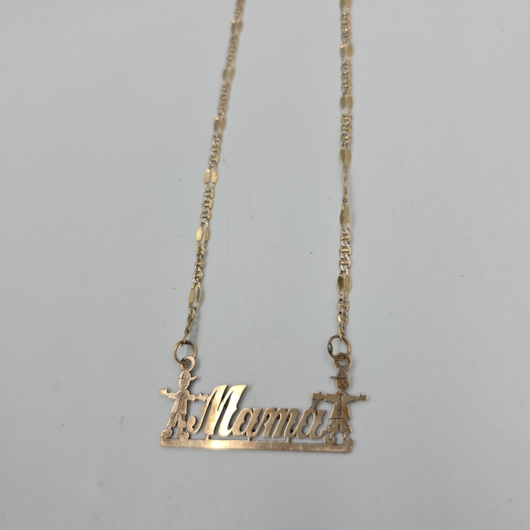 DIJE,GARGANTILLA ORO 14 K 4,50 GRMS (SEMINUEVO)